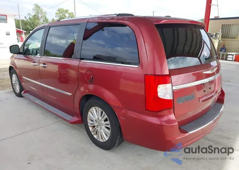 2013 Chrysler Town & Country Limited z USA, uszkodzony, nr VIN 2C4RC1GG0DR753367